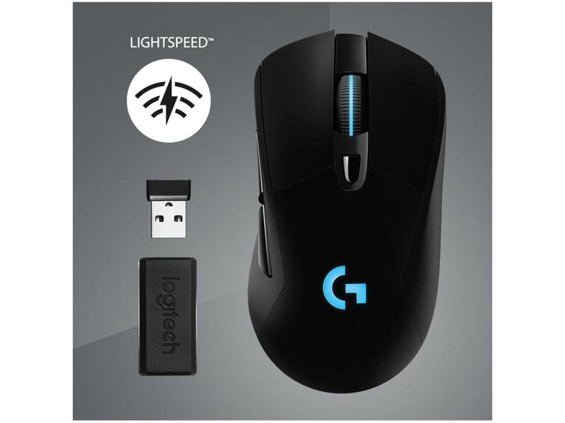 Mouse Gamer Sem Fio Logitech G703 LIGHTSPEED RGB LIGHTSYNC, 6